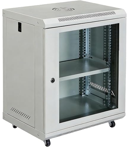 Amazon | サンワサプライハブ収納ボックス（4U・19インチマウント・縦